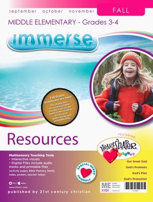 Fall Immerse Middle Elementary Resources