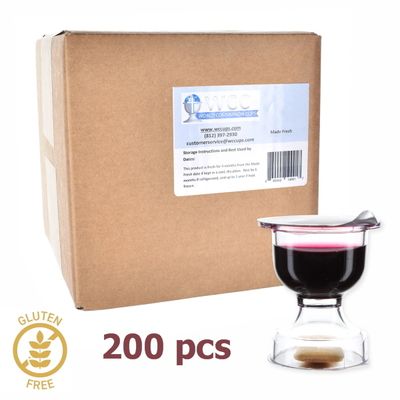 World Communion Cups Gluten Free Bread and Concord Grape Juice World Communion Cups Gluten Free Bread and Concord Grape Juice