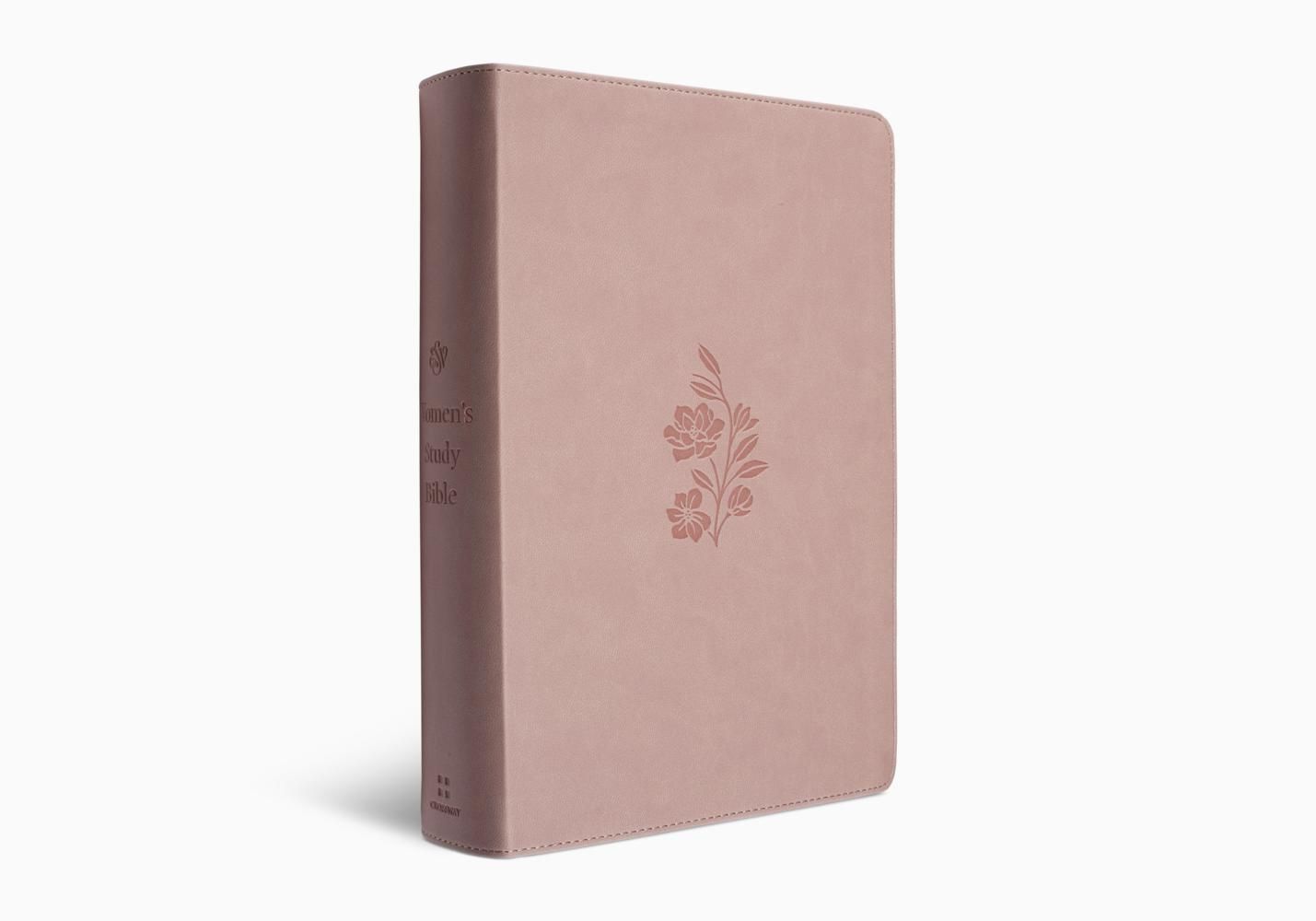 ESV Women's Study Bible, TruTone®, Blush Rose, Floral Bloom Design