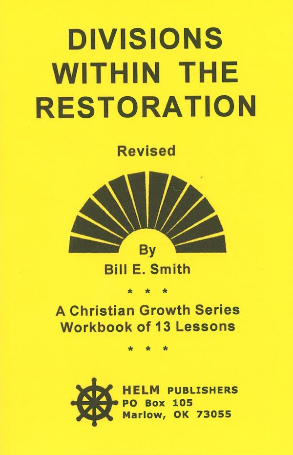 Divisions Within the Restoration