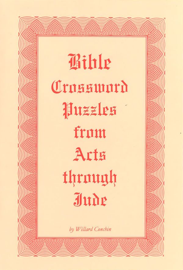 Bible Crossword Puzzles (Acts - Jude)