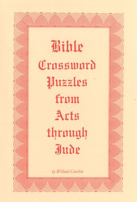 Bible Crossword Puzzles (Acts - Jude)