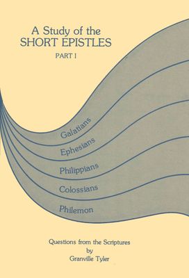 Study of the Short Epistles Part 1 Study of the Short Epistles Part 1