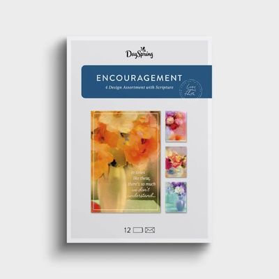 Boxed Cards - Encourage - Watercolor Floral