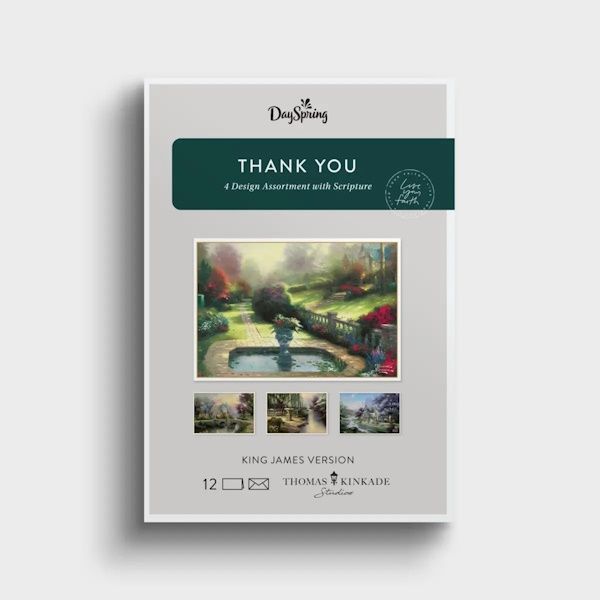 Boxed Cards - Thank You - Thomas Kinkade
