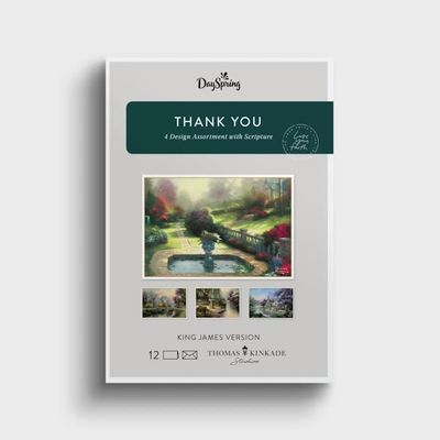 Boxed Cards - Thank You - Thomas Kinkade