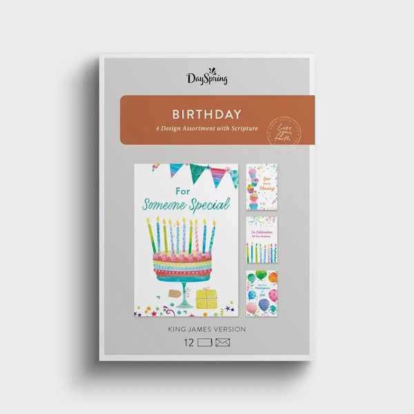 Boxed Cards - Birthday - A Masterpiece of God, KJV Boxed Cards - Birthday - A Masterpiece of God, KJV