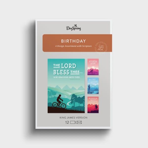 Boxed Cards - Birthday - Outdoor Activities, KJV