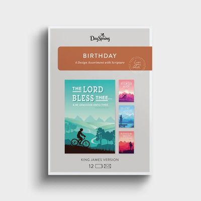 Boxed Cards - Birthday - Outdoor Activities, KJV