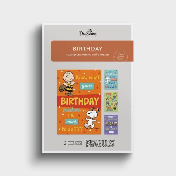Boxed Cards - Birthday - Peanuts Happy Birthday