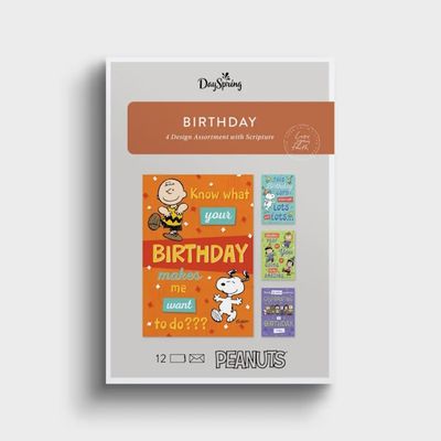 Boxed Cards - Birthday - Peanuts Happy Birthday