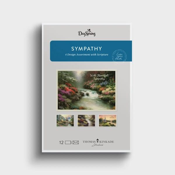 Boxed Cards - Sympathy - Thomas Kinkade, KJV