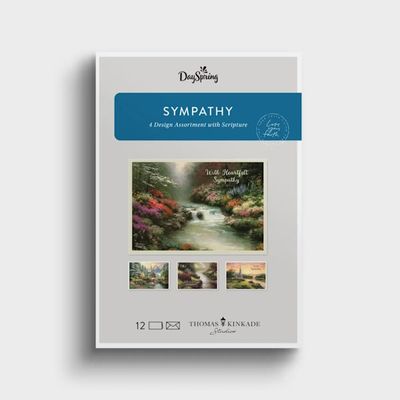 Boxed Cards - Sympathy - Thomas Kinkade, KJV