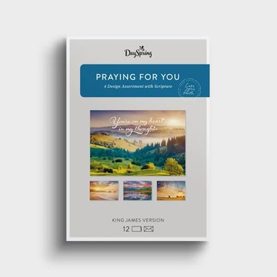 Boxed Cards - Praying for You - Heartfelt Expressions/Photos, KJV