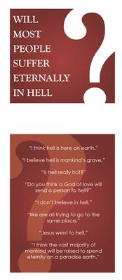 Tract - Will Most People Supper Eternally in Hell?  (Pack of 25)