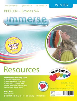 Winter Immerse PreTeen Resources Winter Immerse PreTeen Resources