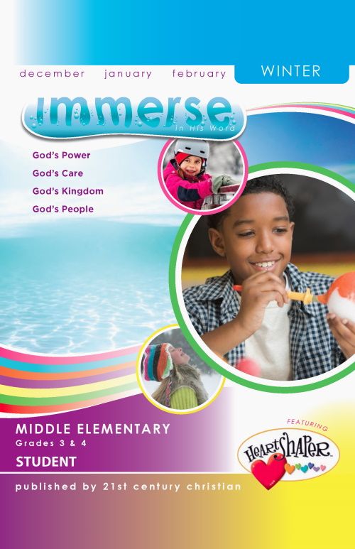 Winter Immerse Middle Elementary Student
