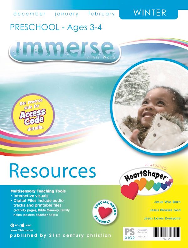 Winter Immerse Preschool Resources Winter Immerse Preschool Resources