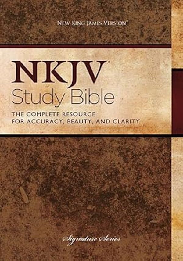 NKJV Study Bible, Hardcover