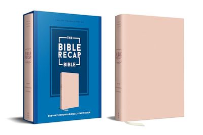 ESV The Bible Recap 365-Day Chronological Study Bible, Imitation Leather, Pink