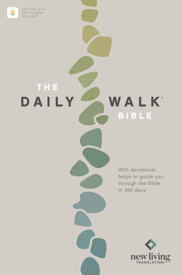 NLT The Daily Walk Bible, Filament Enabled Edition, Paperback