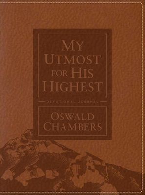 My Utmost for His Highest Devotional Journal: Updated Edition, Imitation Leather