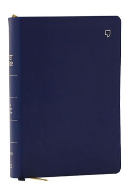 NET Full Notes Study Bible, Leathersoft, Blue, Indexed