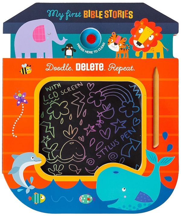 Doodle Delete Repeat – My First Bible Stories, Board Book