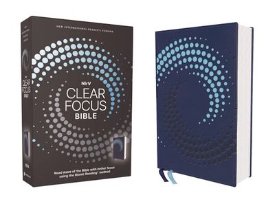 NIrV Clear Focus Bible, Leathersoft, Navy NIrV Clear Focus Bible, Leathersoft, Navy