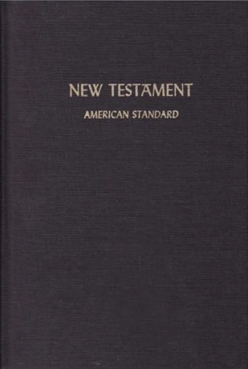 ASV New Testament Self-Pronouncing 5801 Edition