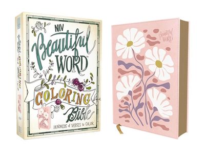 NIV, Beautiful Word Coloring Bible, Leathersoft, Pink