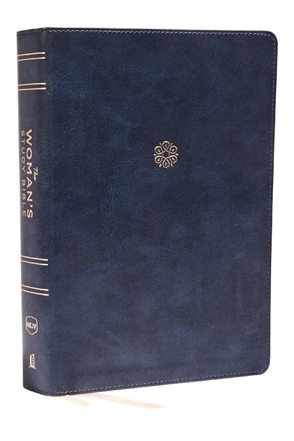 NKJV Woman's Study Bible, Leathersoft, Blue