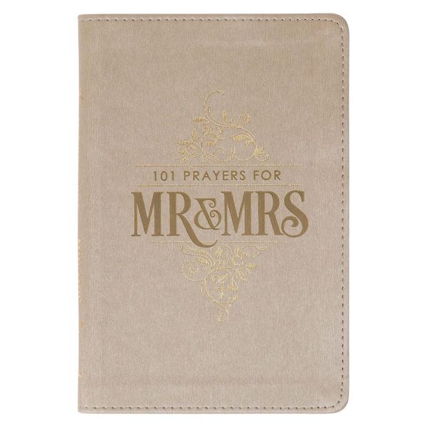 101 Prayers for Mr & Mrs, LuxLeather, Champagne