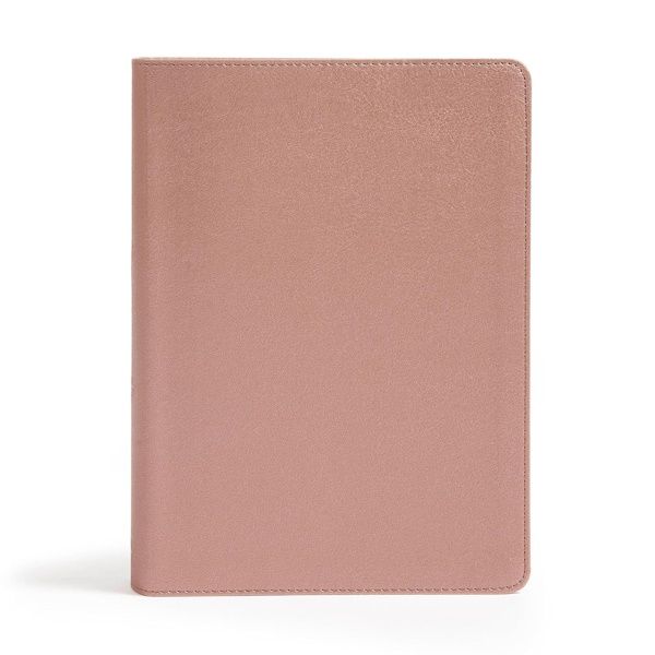 CSB She Reads Truth Bible, LeatherTouch, Rose Gold, Indexed