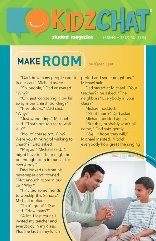 Spring Immerse Middle Elementary Kidz Chat (take-home)