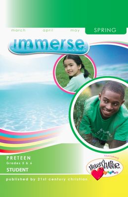 Spring Immerse PreTeen Student