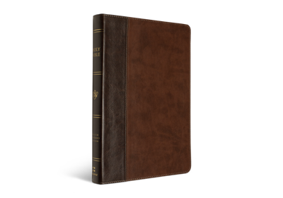 ESV Thinline Large Print Reference Bible, TruTone®, Brown/Walnut, Timeless Design ESV Thinline Large Print Reference Bible, TruTone®, Brown/Walnut, Timeless Design