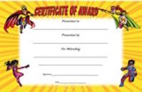 Faith Force Student Certificates (pk of 100)