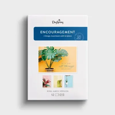 Boxed Cards - Encourage - House Plants (KJV)