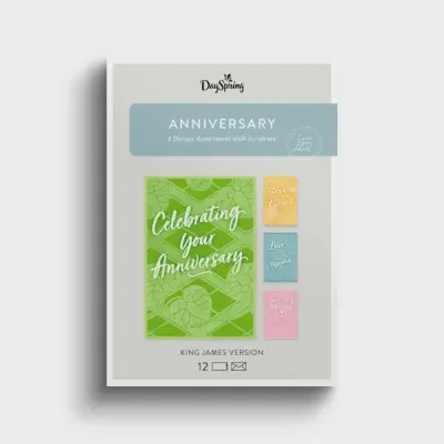 Boxed Cards - Anniversary - Pastels (KJV)