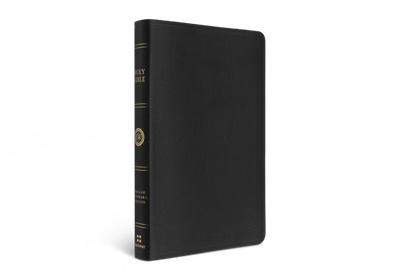 ESV Thinline Bible, Genuine Leather, Black