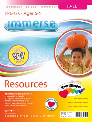 Fall Immerse Pre-K & K Resources Fall Immerse Pre-K & K Resources