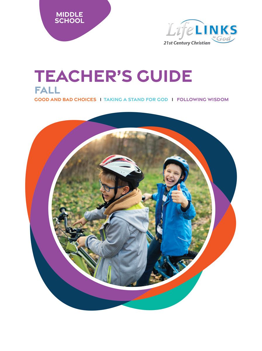Fall LifeLINKS Middle School Teacher's Guide Fall LifeLINKS Middle School Teacher's Guide