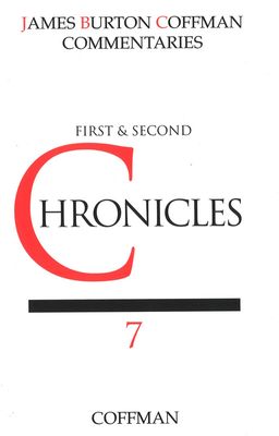 Coffman Commentary 1 & 2 Chronicles Coffman Commentary 1 & 2 Chronicles
