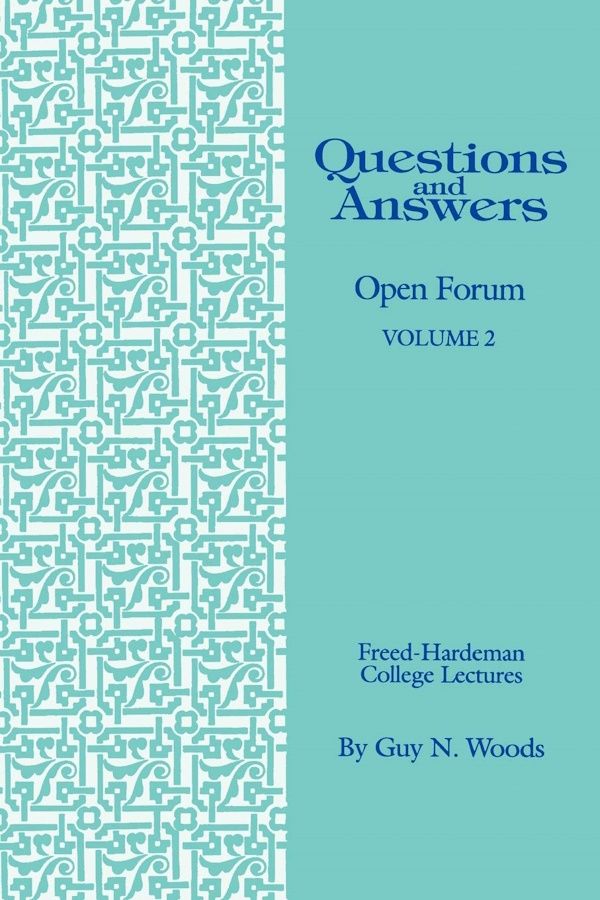 Questions and Answers, Volume 2