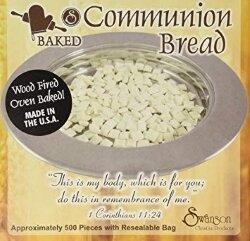 Swanson Wood Fired Oven Baked Communion Bread *NON-RETURNABLE* Swanson Wood Fired Oven Baked Communion Bread *NON-RETURNABLE*