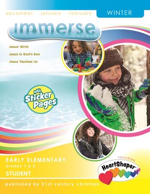 Winter Immerse Early Elementary Student