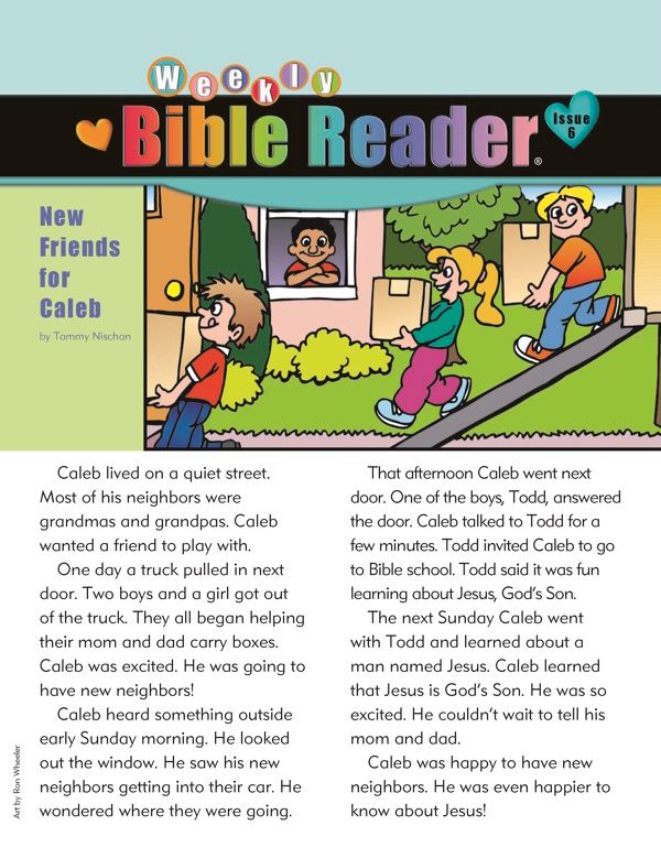 Winter Immerse Early Elementary Weekly Bible Reader (take-home) Winter Immerse Early Elementary Weekly Bible Reader (take-home)