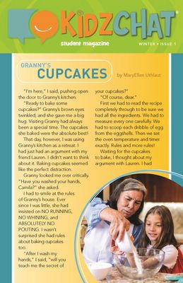 Winter Immerse Middle Elementary Kidz Chat (take-home)