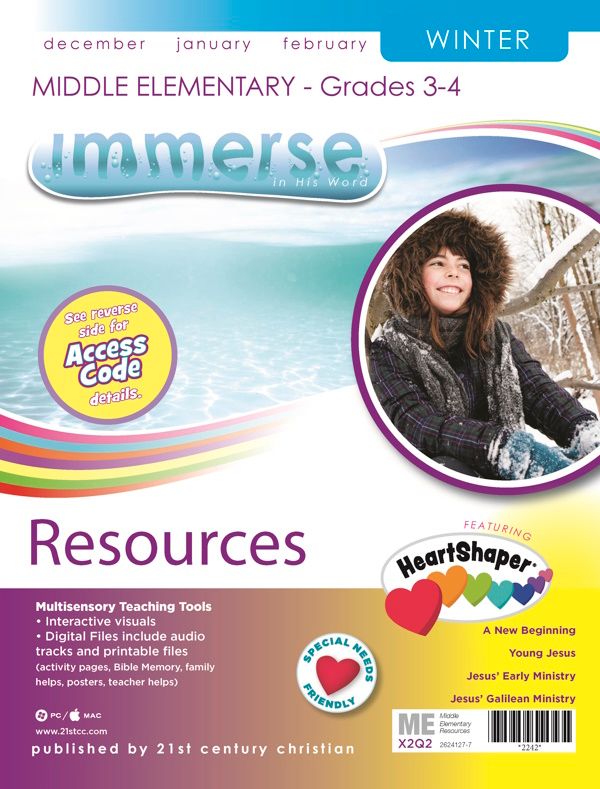 Winter Immerse Middle Elementary Resources Winter Immerse Middle Elementary Resources
